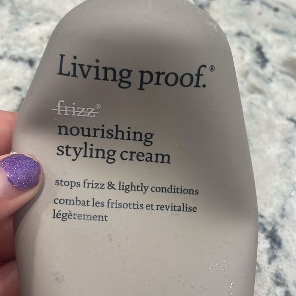 LIVING Proof Nourishing Styling Cream. It’s half full - Picture 7 of 8